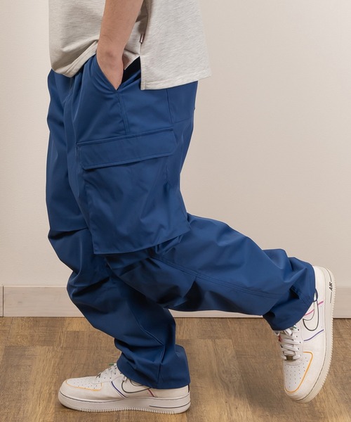 【関税込み】Off-White ブルー Over カーゴジーンズ Off-White ワイド カーゴジーンズ | ブルー | FARFETCH JP