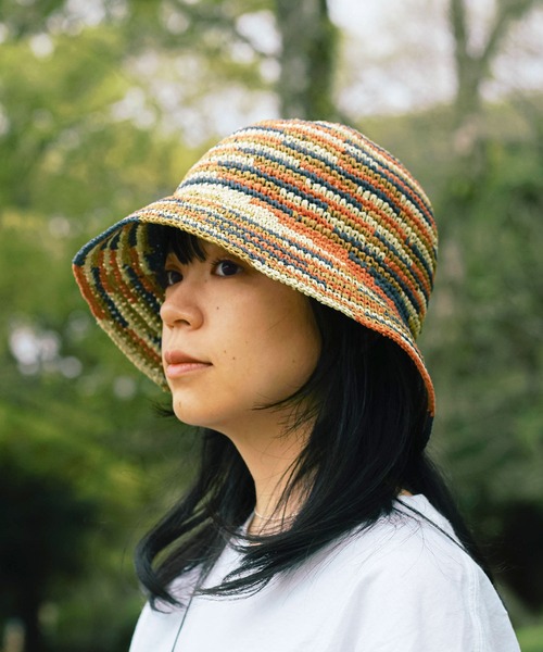 halo commodity（ハロ　コモディティー）の「halo Commodity Chip Dome Hat ハロ コモディティー チップドームハット ペーパーサファリハット 折りたたみ 麦わら帽子（ハット・レディース・その他1/その他2/その他3・FREE）」の3枚目の写真