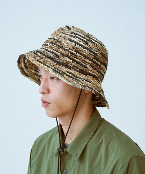 halo commodity（ハロ　コモディティー）の「halo Commodity Chip Dome Hat ハロ コモディティー チップドームハット ペーパーサファリハット 折りたたみ 麦わら帽子（ハット・レディース・その他1/その他2/その他3・FREE）」の6枚目の写真