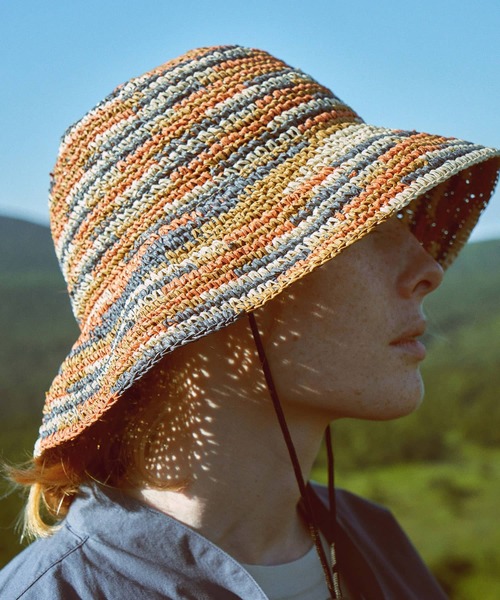 halo commodity（ハロ　コモディティー）の「halo Commodity Chip Dome Hat ハロ コモディティー チップドームハット ペーパーサファリハット 折りたたみ 麦わら帽子（ハット・レディース・その他1/その他2/その他3・FREE）」の8枚目の写真