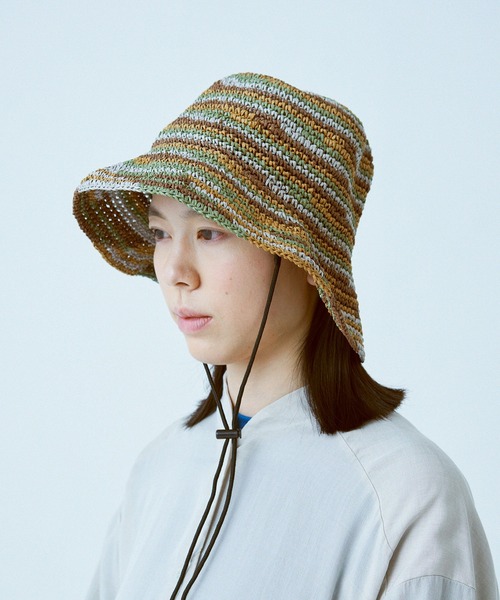 halo commodity（ハロ　コモディティー）の「halo Commodity Chip Dome Hat ハロ コモディティー チップドームハット ペーパーサファリハット 折りたたみ 麦わら帽子（ハット・レディース・その他1/その他2/その他3・FREE）」の19枚目の写真