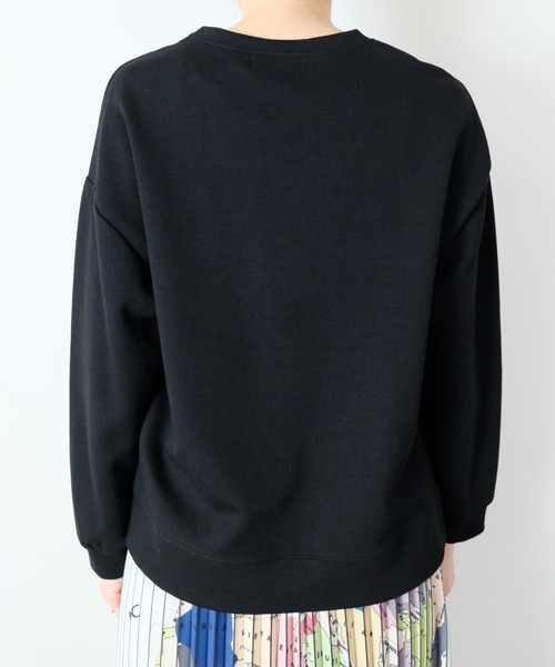 DOLLUPOOPS(ドールアップウップス)の「ジップ付きアシンメトリートップス(Tシャツ/カットソー・レディース・ブラック/オフホワイト・38)」の11枚目の写真