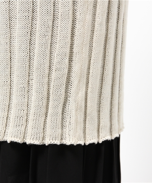 Chico（チコ）の「7分袖モモンガロングカーデ（カーディガン/ボレロ・レディース・アイボリー/グレー/ホワイト・FREE）」の8枚目の写真