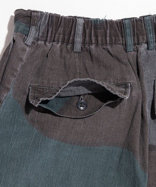 1 24ss marka マーカ ファティーグパンツ FATIGUE PANTS marka - TUMBLED ORGANIC COTTON POPLIN FATIGUE PANTS