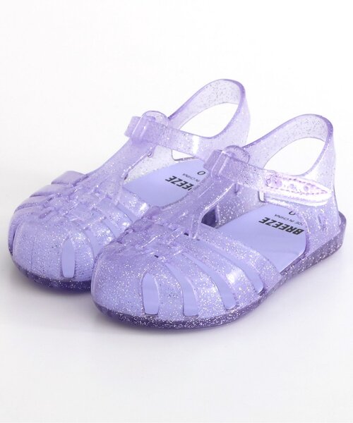 BREEZE（ブリーズ）の「ジェリーサンダル（サンダル・キッズ・ラベンダー/ピンク/サックスブルー/アイボリー/ブラック・15 /14/19/18/17/16）」の15枚目の写真