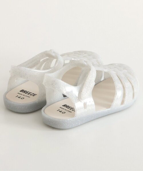 BREEZE（ブリーズ）の「ジェリーサンダル（サンダル・キッズ・ラベンダー/ピンク/サックスブルー/アイボリー/ブラック・15 /14/19/18/17/16）」の19枚目の写真