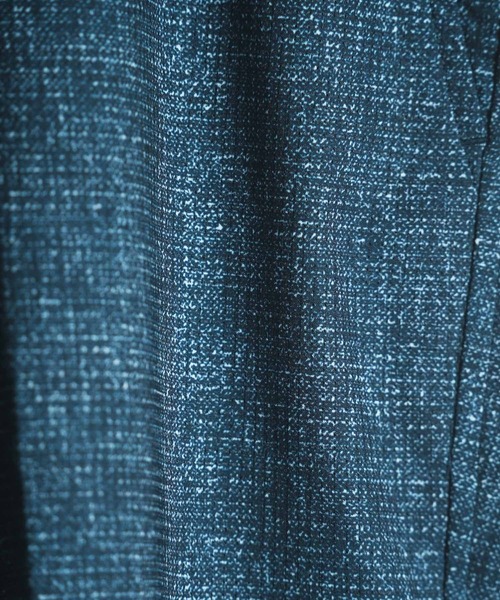 UNION STATION（ユニオンステーション）の「【セットアップ対応】360°ストレッチ メランジプリントスラックス UNION STATION by MEN’S BIGI（スラックス・メンズ・ブルー/ブルー系その他・S/M/L/LL）」の7枚目の写真