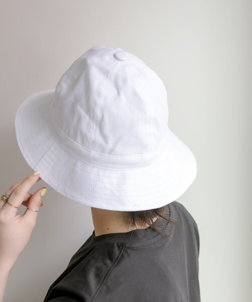 ear PAPILLONNER（イアパピヨネ）の「【Alderney(アルダニー)】Christy Hat/バケットハット（ハット・レディース・ホワイト/ブラック・FREE）」の15枚目の写真