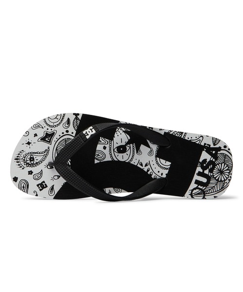 DC SHOES（ディーシーシューズ）の「SPRAY GRAFFIK/DCビーサン(ビーチサンダル）（サンダル・メンズ・ブラック系その他/ホワイト系その他/ブラウン/カモフラージュ・29cm/28cm/27cm/26cm/25cm）」の11枚目の写真