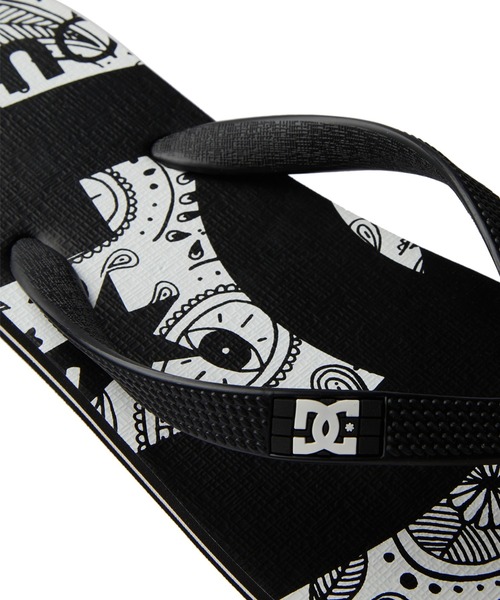 DC SHOES（ディーシーシューズ）の「SPRAY GRAFFIK/DCビーサン(ビーチサンダル）（サンダル・メンズ・ブラック系その他/ホワイト系その他/ブラウン/カモフラージュ・29cm/28cm/27cm/26cm/25cm）」の7枚目の写真