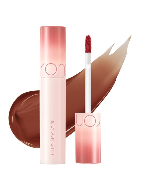 rom&nd（ロムアンド）の「rom&nd ジューシーラスティングティント（口紅/リップティント/グロス・レディース・07 JUJUBE/37 MELLOW PEAR/38 BREEZE FIG/25 BARE GRAPE/23 NUCADAMIA/35 JUJUBE JAM/33 BARE VINE/31 BARE APRICOT/34 BARE TANGERINE/08 APPLE BROWN/11 PINK PUMPKIN/13 EAT DOTORI/16 CORNI SODA/17 PLUM COKE/22 POMELO SKIN/06 FIGFIG/39 ODD GRAPE/24 PEELING ANGDOO/09 LITCHI CORAL/10 NUDY PEANUT/12 CHERRY BOMB/18 MULLED PEACH/20 DARK COCONUT/21 DEEP SANGRIA/#27 PINK POPSICLE・FREE）」の3枚目の写真