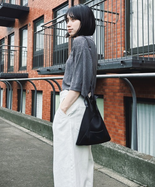 《ユニセックスアイテム》3WAY MESH MINI SHOULDER BAG / ミニメッシュパラコードショルダーバッグ（ショルダーバッグ）｜KACCO（カッコ）