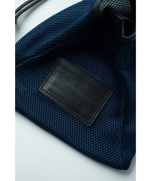 《ユニセックスアイテム》3WAY MESH MINI SHOULDER BAG / ミニメッシュパラコードショルダーバッグ（ショルダーバッグ）｜KACCO（カッコ）