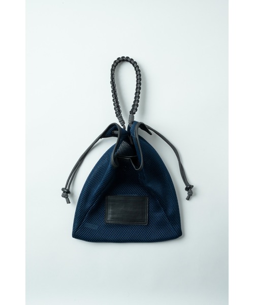 《ユニセックスアイテム》3WAY MESH MINI SHOULDER BAG / ミニメッシュパラコードショルダーバッグ（ショルダーバッグ）｜KACCO（カッコ）