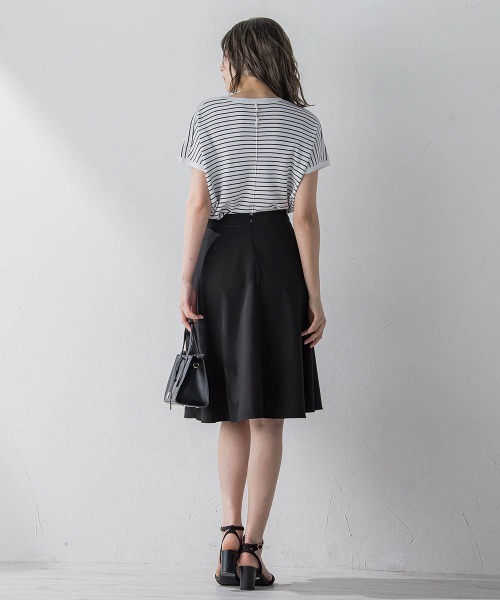 ketty(ケティ)の「【New Desigh】美シルエットフレアスカート≪洗濯機で洗える≫(スカート・レディース・ネイビー/ベージュ/ブラック/ライトグレー/オフホワイト・S/M/L/XS)」の13枚目の写真