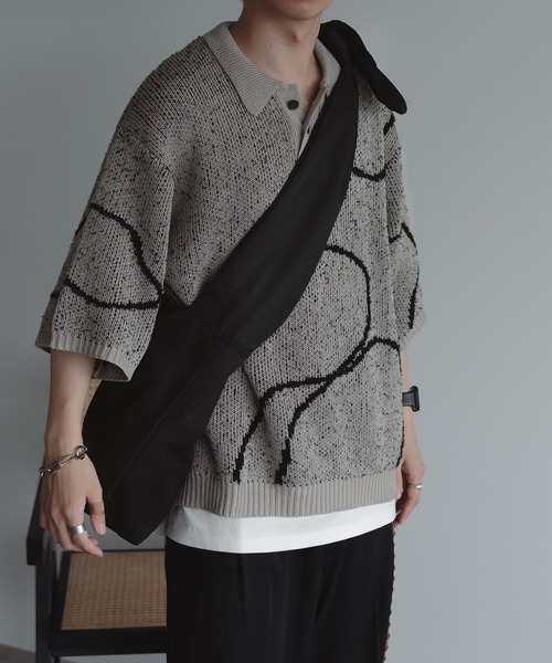 epnok(エプノック)の「ノットショルダーBAG(ショルダーバッグ・メンズ・ブラック/チャコールグレー・ONE SIZE)」の21枚目の写真