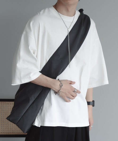 epnok(エプノック)の「ノットショルダーBAG(ショルダーバッグ・メンズ・ブラック/チャコールグレー・ONE SIZE)」の3枚目の写真