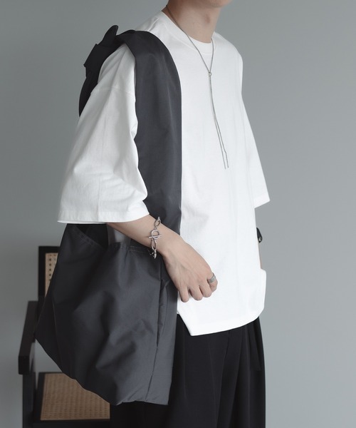 epnok(エプノック)の「ノットショルダーBAG(ショルダーバッグ・メンズ・ブラック/チャコールグレー・ONE SIZE)」の7枚目の写真
