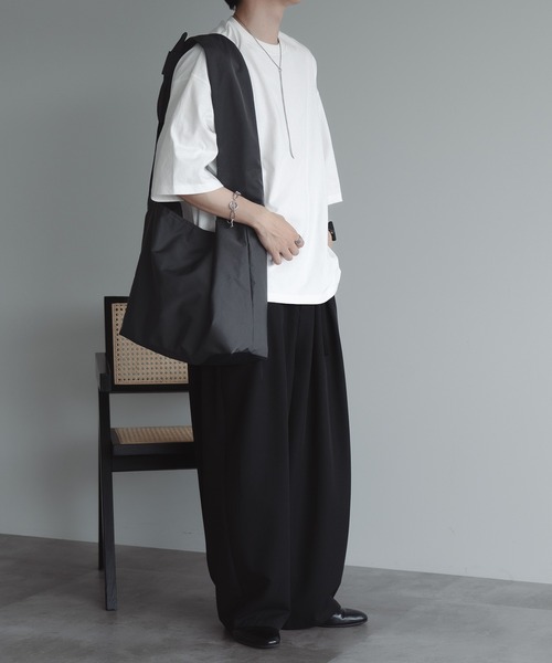 epnok(エプノック)の「ノットショルダーBAG(ショルダーバッグ・メンズ・ブラック/チャコールグレー・ONE SIZE)」の15枚目の写真