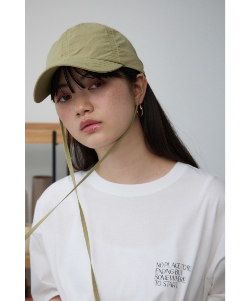 AZUL by moussy（アズールバイマウジー）の「ウォーターリペレントアジャスタブルキャップ（キャップ・レディース・ブラック/アイボリー/ライトカーキ・FREE）」の22枚目の写真
