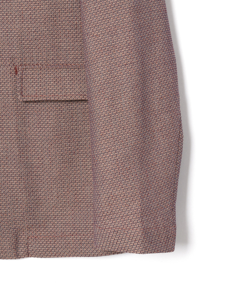 LE CERCLE par rope'(ルセルクルパーロペ)の「【mens】【セットアップ対応】メランジドビータイプAジャケット(テーラードジャケット・メンズ・グレー系その他/ブルー系その他/レッド系その他・L/M)」の8枚目の写真