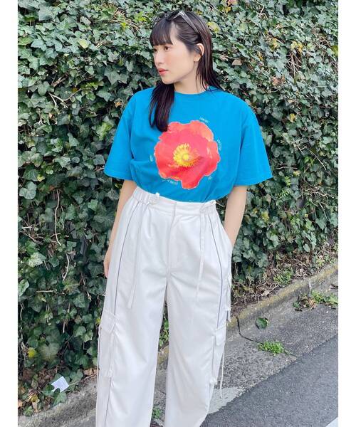 MURUA(ムルーア)の「ラインカーゴパンツ(カーゴパンツ・レディース・グレー/ホワイト/グリーン・2/1)」の14枚目の写真