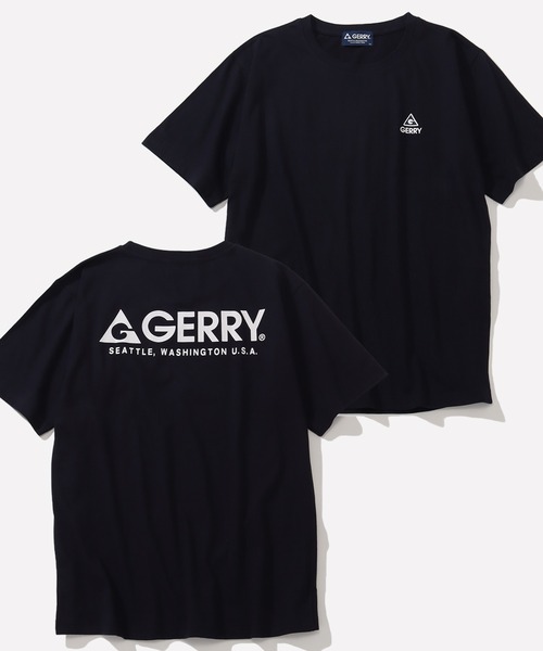 GERRY(ジェリー)の「【GERRY/ジェリー】バックロゴプリント 半袖Tシャツ(Tシャツ/カットソー・メンズ・ホワイト/ブラック/ネイビー/イエロー/グリーン/グレイッシュベージュ・LL/M/L)」の5枚目の写真