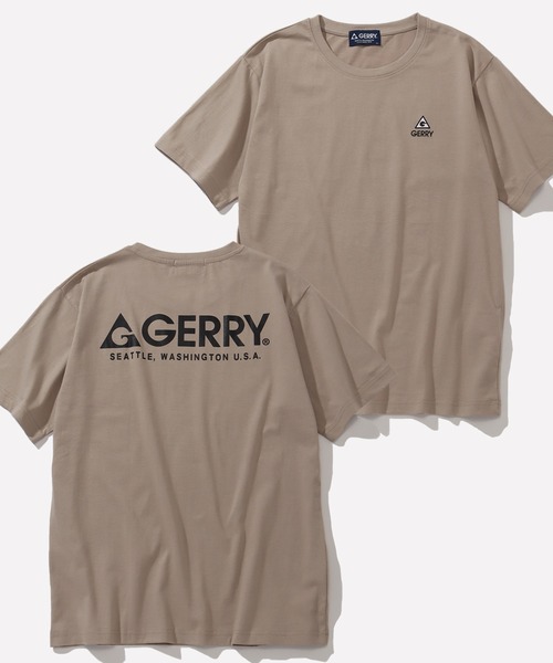 GERRY(ジェリー)の「【GERRY/ジェリー】バックロゴプリント 半袖Tシャツ(Tシャツ/カットソー・メンズ・ホワイト/ブラック/ネイビー/イエロー/グリーン/グレイッシュベージュ・LL/M/L)」の3枚目の写真