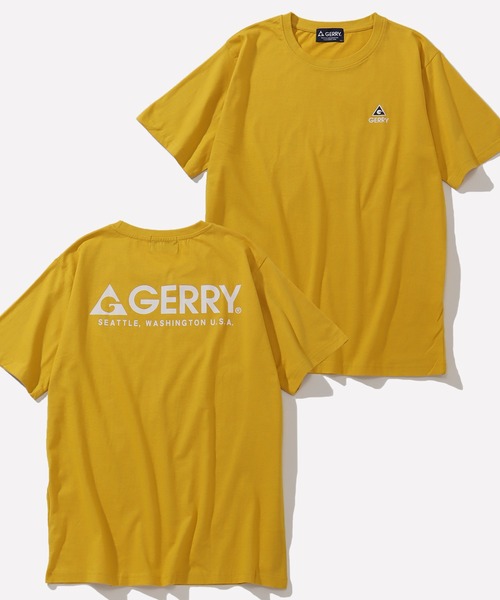 GERRY(ジェリー)の「【GERRY/ジェリー】バックロゴプリント 半袖Tシャツ(Tシャツ/カットソー・メンズ・ホワイト/ブラック/ネイビー/イエロー/グリーン/グレイッシュベージュ・LL/M/L)」の6枚目の写真