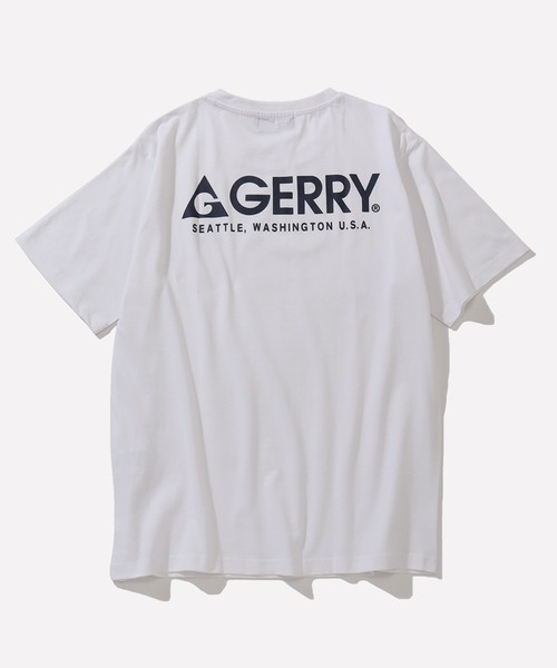 GERRY(ジェリー)の「【GERRY/ジェリー】バックロゴプリント 半袖Tシャツ(Tシャツ/カットソー・メンズ・ホワイト/ブラック/ネイビー/イエロー/グリーン/グレイッシュベージュ・LL/M/L)」の17枚目の写真