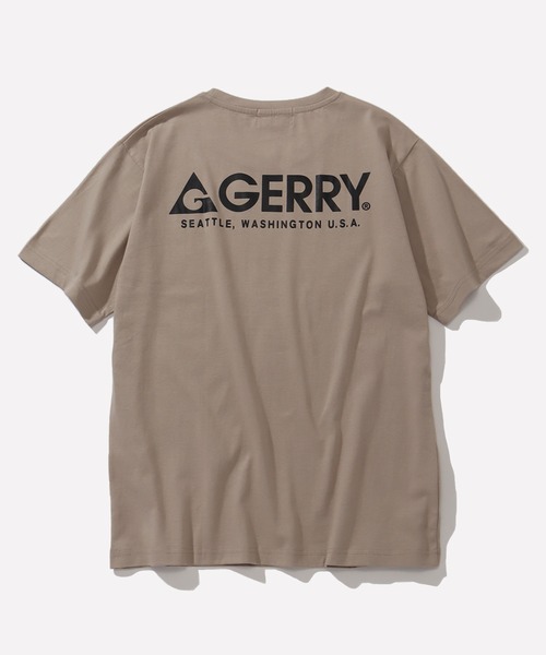 GERRY(ジェリー)の「【GERRY/ジェリー】バックロゴプリント 半袖Tシャツ(Tシャツ/カットソー・メンズ・ホワイト/ブラック/ネイビー/イエロー/グリーン/グレイッシュベージュ・LL/M/L)」の13枚目の写真