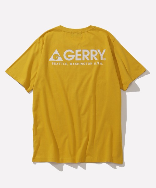 GERRY(ジェリー)の「【GERRY/ジェリー】バックロゴプリント 半袖Tシャツ(Tシャツ/カットソー・メンズ・ホワイト/ブラック/ネイビー/イエロー/グリーン/グレイッシュベージュ・LL/M/L)」の7枚目の写真