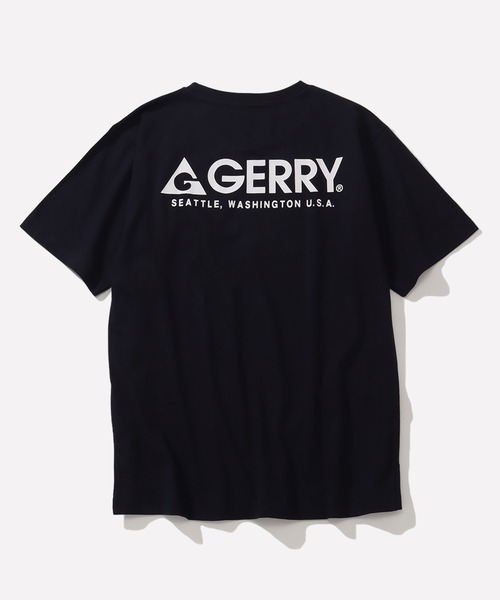GERRY(ジェリー)の「【GERRY/ジェリー】バックロゴプリント 半袖Tシャツ(Tシャツ/カットソー・メンズ・ホワイト/ブラック/ネイビー/イエロー/グリーン/グレイッシュベージュ・LL/M/L)」の9枚目の写真
