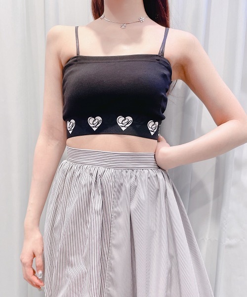 lilLilly(リルリリー)の「インナーロゴキャミソール(キャミソール・レディース・ホワイト/ピンク/ブラック・FREE)」の19枚目の写真
