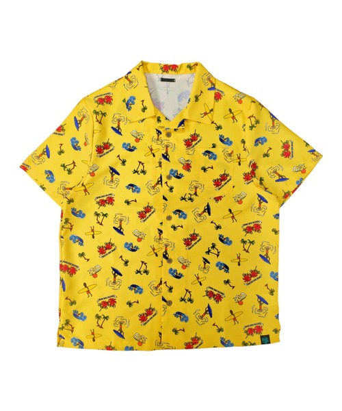 RIVER SIDE CULTURE（リバーサイドカルチャー）の「RIVER SIDE CULTURE/GO SURFING ALOHA SHIRTS  (M4)（シャツ/ブラウス・メンズ・オレンジ/イエロー/グリーン・X-LARGE/LARGE/MEDIUM）」の12枚目の写真
