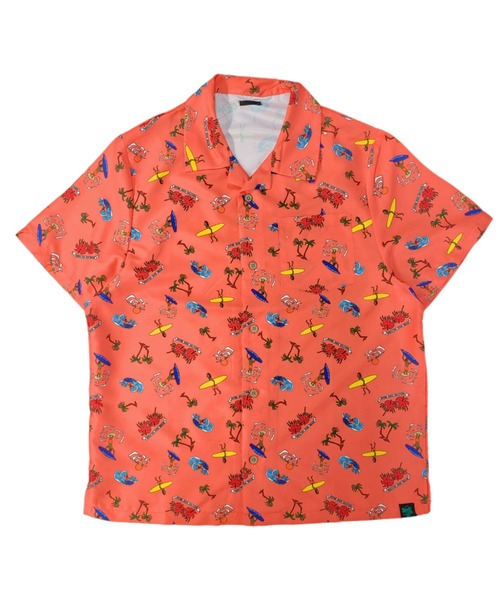 RIVER SIDE CULTURE（リバーサイドカルチャー）の「RIVER SIDE CULTURE/GO SURFING ALOHA SHIRTS  (M4)（シャツ/ブラウス・メンズ・オレンジ/イエロー/グリーン・X-LARGE/LARGE/MEDIUM）」の4枚目の写真