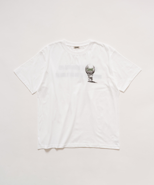 EDIFICE(エディフィス)の「EDIFICE GOLF × SKIN (スキン) GIMME T-SHIRT A(Tシャツ/カットソー・メンズ・ホワイト・3/2/1)」の6枚目の写真