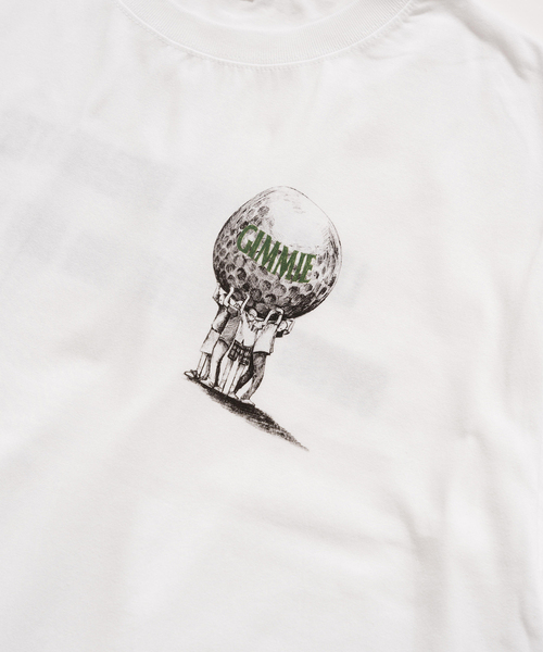 EDIFICE(エディフィス)の「EDIFICE GOLF × SKIN (スキン) GIMME T-SHIRT A(Tシャツ/カットソー・メンズ・ホワイト・3/2/1)」の7枚目の写真