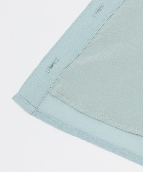 kate spade new york kids(ケイトスペードニューヨーク)の「ガールズ ラッフルブラウス(シャツ/ブラウス・キッズ・エメラルド/ブラック・140cm/150cm/160cm)」の4枚目の写真