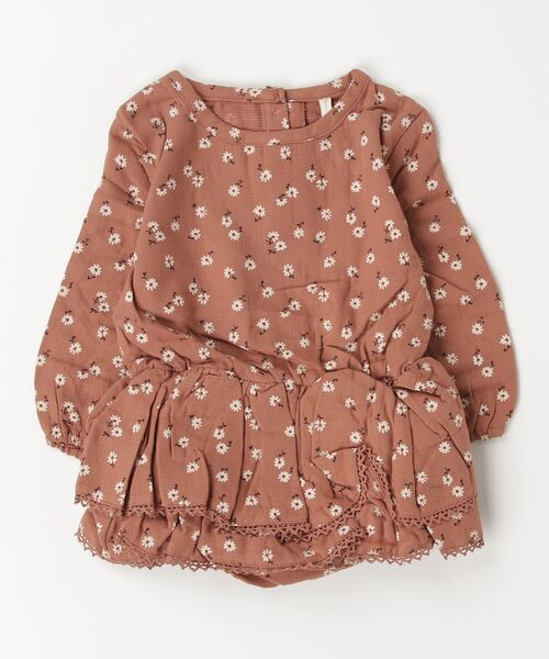 【セール】『Quincy Mae』ROSIE ROMPER | CLAY DITSY（その他ベビー用品）｜Quincy Mae（クインシーメイ）