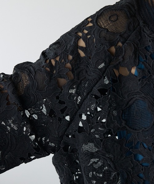 ☆極美品　自由区　エンブロイダリー　ブルゾン フローラルエンブロイダリーブルゾン（ブルゾン）｜Lien Select