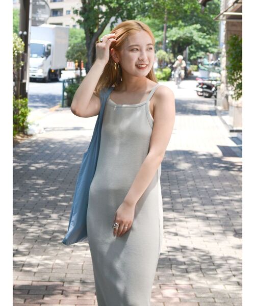 Ungrid（アングリッド）の「レイヤードカットワンピース（ワンピース・レディース・ヘザーグレー/イエロー/ブラック・FREE）」の22枚目の写真