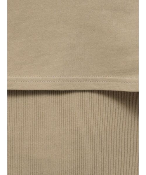 Ungrid（アングリッド）の「レイヤードカットワンピース（ワンピース・レディース・ヘザーグレー/イエロー/ブラック・FREE）」の6枚目の写真