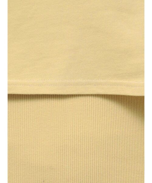 Ungrid（アングリッド）の「レイヤードカットワンピース（ワンピース・レディース・ヘザーグレー/イエロー/ブラック・FREE）」の5枚目の写真