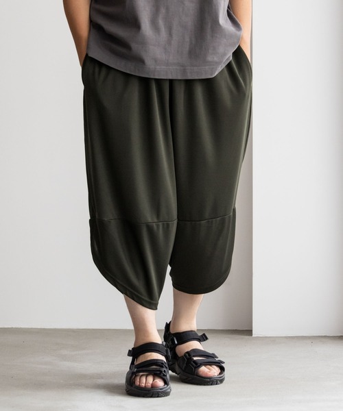 【定価¥90000】BALMAIN サルエルパンツ　ニット黒 定価¥90000】BALMAIN サルエルパンツ ニット黒