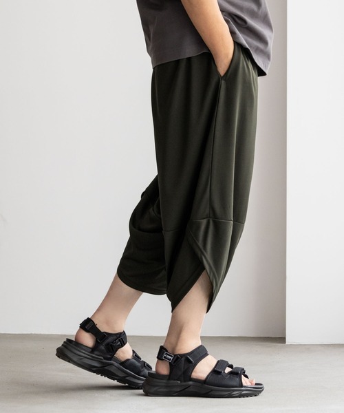 NAVY(ネイビー)の「メッシュバルーンサルエルパンツ(その他パンツ・メンズ・ブラック/カーキ/チャコールグレー・M/L/XL)」の8枚目の写真