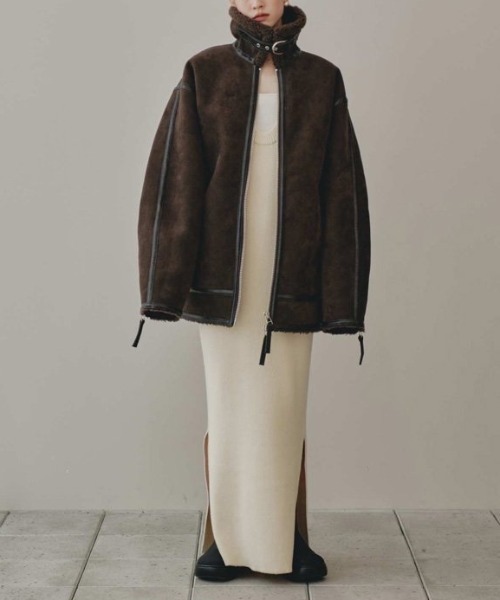 TODAYFUL（トゥデイフル）の「TODAYFUL Uneck Knit Dress Uネック