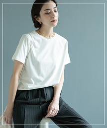 OPAQUE.CLIP | ベーシックTシャツ【接触冷感／UVケア／汗染み防止】(Tシャツ/カットソー)