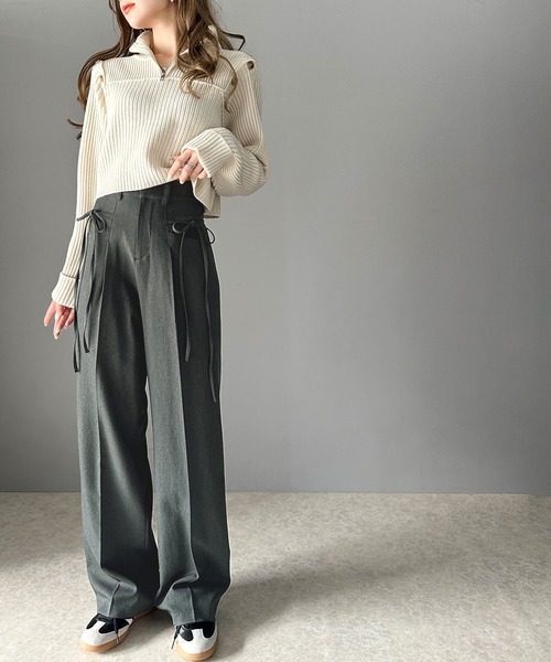 【美品✨】　ミュベール　リボン　スラックス　40 PAL GROUP OUTLET｜【mystic】リボンスラックス | Rakuten Fashion