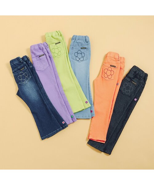 BREEZE(ブリーズ)の「ストレート【エブリパンツ】(その他パンツ・キッズ・オレンジ/ブラック・140/130/120/110/100/90/80)」の4枚目の写真